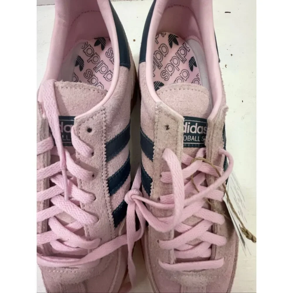 Adidas NWB Handball Spezial Pink/Green Color Way Size 8